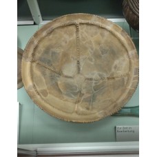 Bowl with cross, solar cross